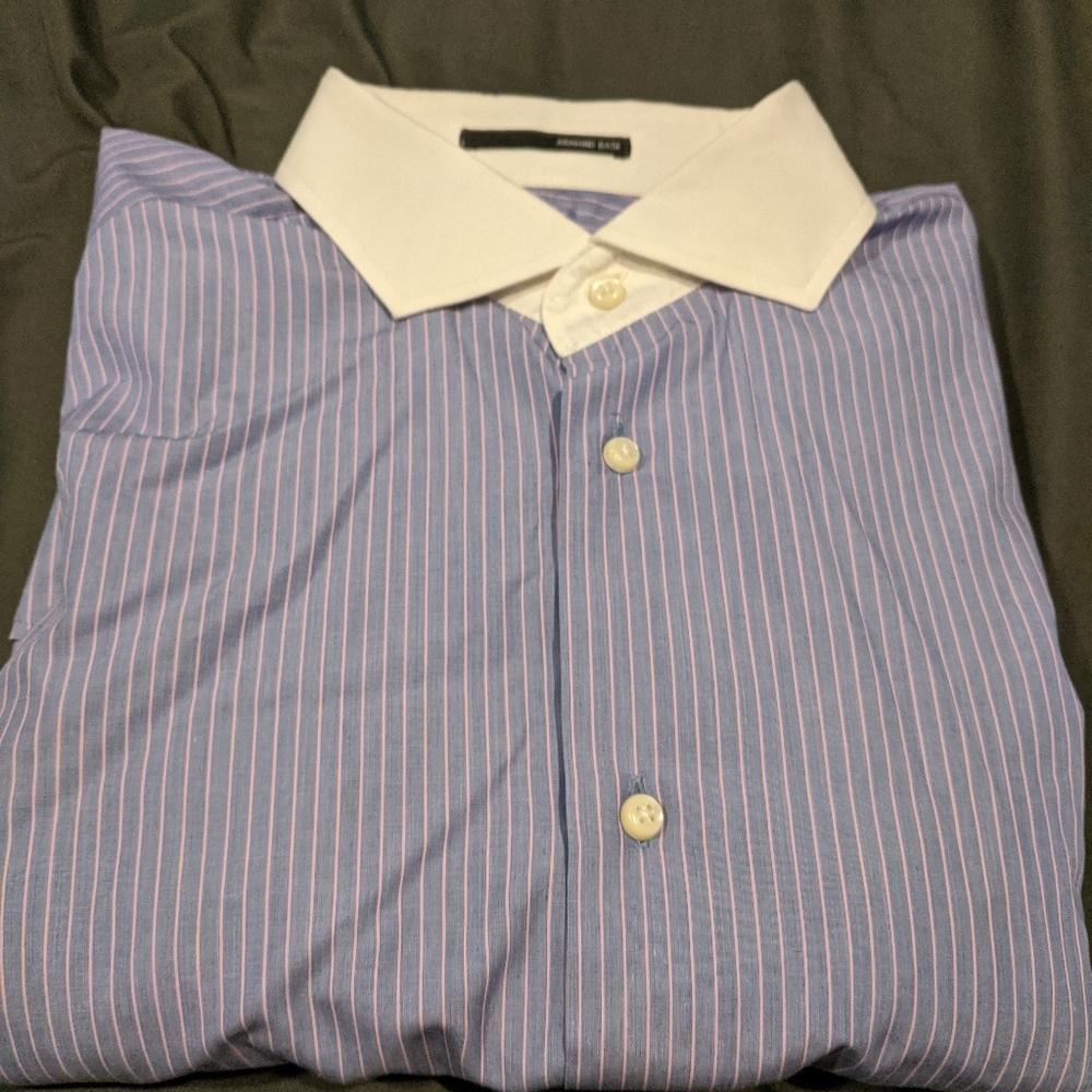 Armand Basi pin striped dress shirt